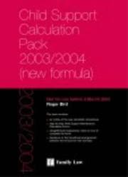 Tapa de Child Support Maintenance Calculation Pack 2003/2004