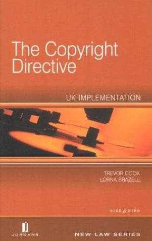 Tapa de The copyright directive