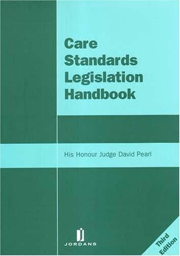 Tapa de Care Standards Legislation Handbook