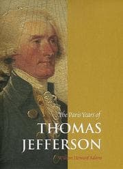 Tapa de The Paris years of Thomas Jefferson