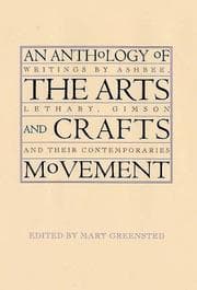 Tapa de An Anthology of the Arts And Crafts Movement