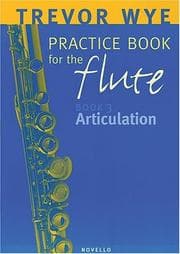 Tapa de A Trevor Wye Practice Book for the Flute, Vol. 3