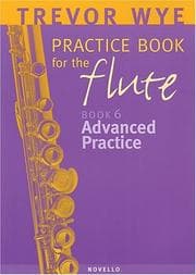 Tapa de A Trevor Wye Practice Book for the Flute, Vol. 6