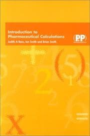 Tapa de Introduction to Pharmaceutical Calculations