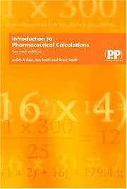 Tapa de Introduction to Pharmaceutical Calculations