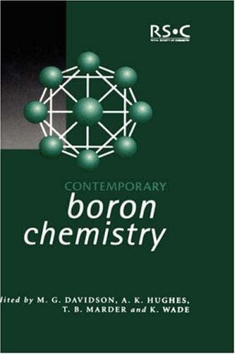 Tapa de Contemporary boron chemistry