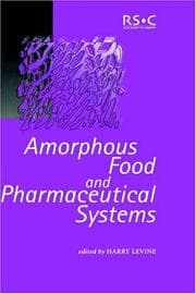 Tapa de Amorphous Food and Pharmaceutical Systems (Biotechnology Intelligence Unit, 281)