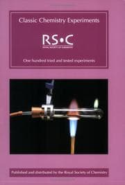 Tapa de Classic Chemistry Experiments