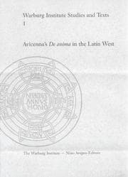 Tapa de Avicenna's De anima in the Latin West