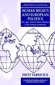 Tapa de Human rights and European politics