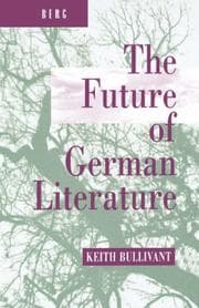 Tapa de The future of German literature