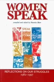 Tapa de WOMEN SPEAK