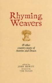 Tapa de Rhyming weavers, and other country poets of Antrim and Down