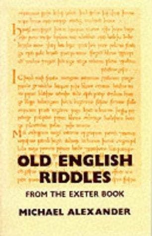 Tapa de Old English Riddles