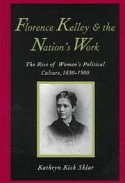 Tapa de Florence Kelley and the nation's work