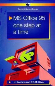 Tapa de MS Office 95 one step at a time