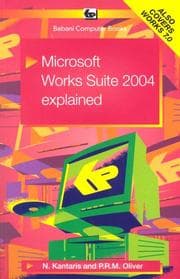 Tapa de Microsoft Works Suite 2004 Explained