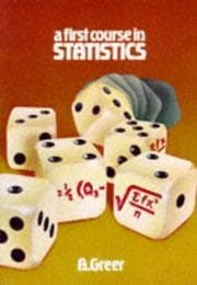 Tapa de A first course in statistics