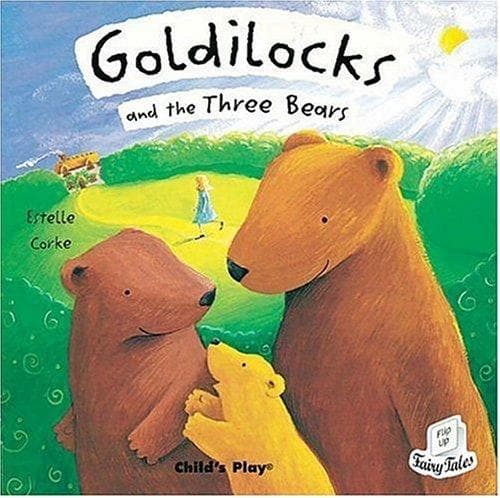 Tapa de Goldilocks and the three bears