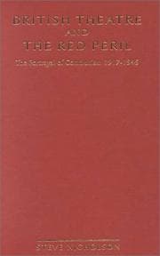 Tapa de British Theatre and the Red Peril