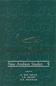 Tapa de New Arabian Studies