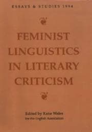 Tapa de Feminist Linguistics in Literary Criticism (Essays and Studies)