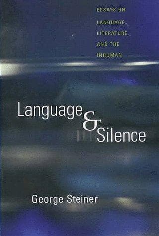 Tapa de Language and silence