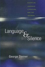 Tapa de Language and silence