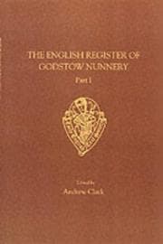 Tapa de The English Register of Godstow Nunnery I