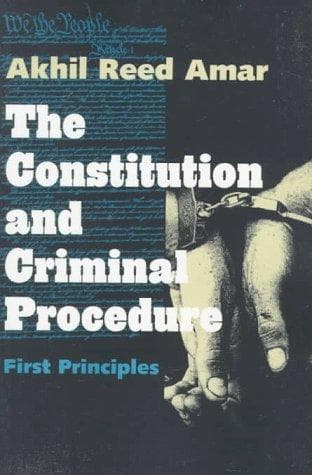 Tapa de The Constitution and Criminal Procedure