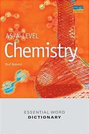 Tapa de As/A Level Chemistry Essential Word Dictionary (Essential Word Dictionaries)