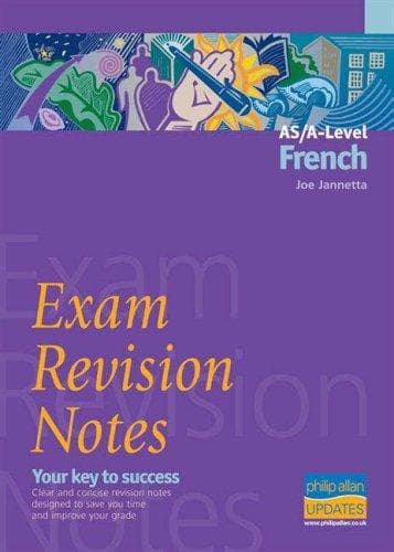 Tapa de AS/A-level French Exam Revision Notes