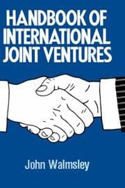 Tapa de Handbook of International Joint Ventures
