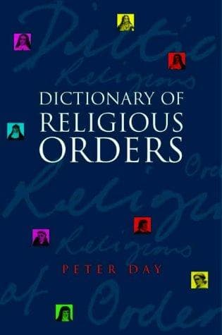 Tapa de Dictionary of Religious Orders
