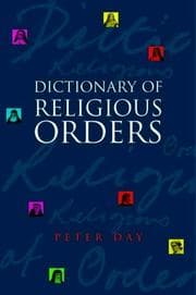 Tapa de Dictionary of Religious Orders