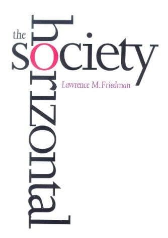 Tapa de The horizontal society