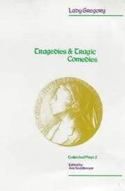 Tapa de Tragedies and Tragic Comedies (Collected Plays)