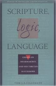Tapa de Scripture, logic, language