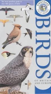 Tapa de Kingfisher field guide to the birds of Britain & Europe