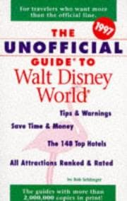 Tapa de The Unofficial Guide to Walt Disney World 1997 (Unofficial Guide to Walt Disney World)