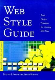 Tapa de Web style guide