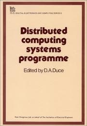 Tapa de Distributed computing systems programme