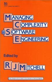 Tapa de Managing complexity in software engineering