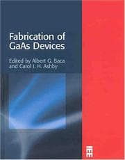 Tapa de Fabrication of GaAs devices