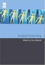 Tapa de Trusted Computing (Professional Applications of Computing) (Professional Applications of Computing)