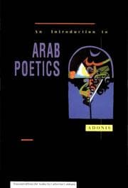 Tapa de An Introduction to Arab Poetics