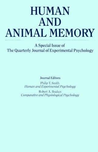 Tapa de Human and animal memory