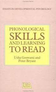 Tapa de Phonologcial Skills And Learning To Read