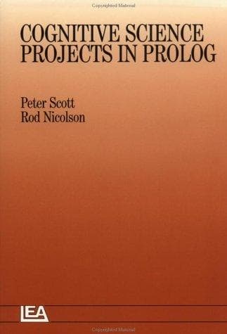 Tapa de Cognitive Science Projects In Prologue