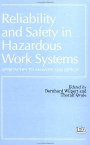 Tapa de Reliability And Safety In Hazardous Work Systems